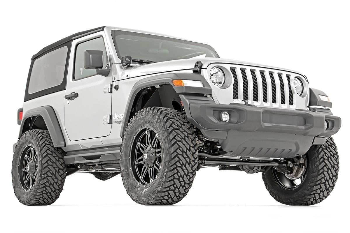 3.5 Inch Lift Kit C/A Drop FR D/S M1 Jeep Wrangler JL 4WD (2024-2026) Rough Country