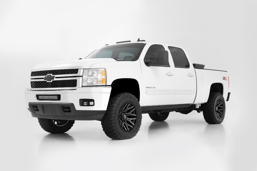 95 Series Wheel One-Piece Gloss Black Machined 20x10 Rough Country