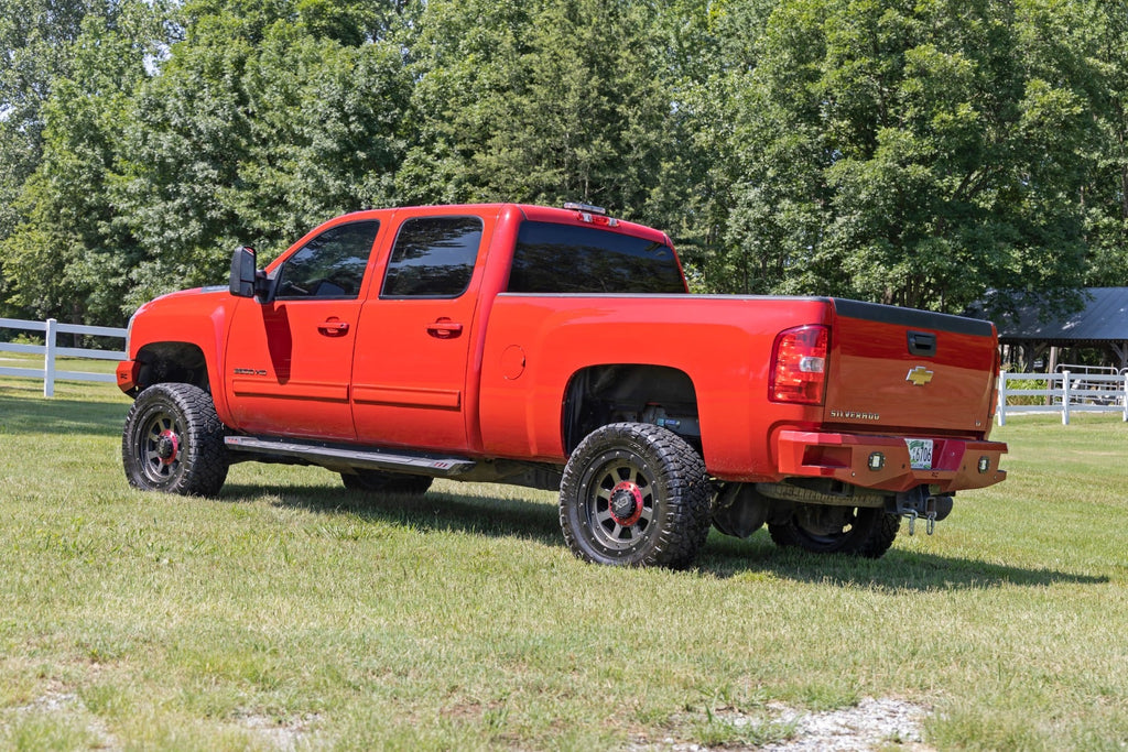 3.5 Inch Lift Kit Knuckle Vertex Red Silverado/Sierra 2500HD/3500HD (11-19) Rough Country