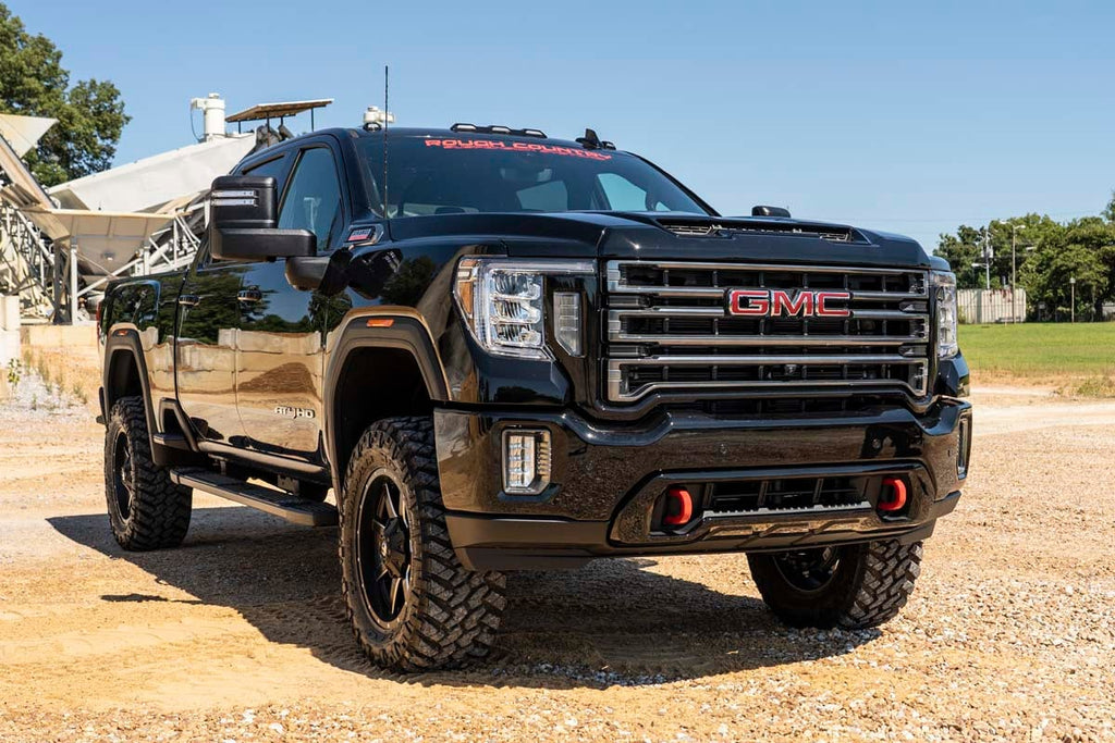 3 Inch Lift Kit UCAs M1 Red Silverado/Sierra 2500HD/3500HD (20-26) Rough Country