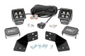 LED Light Kit Rear Mount 2 Inch Black Pair Amber DRL CFMOTO UFORCE 1000 Rough Country