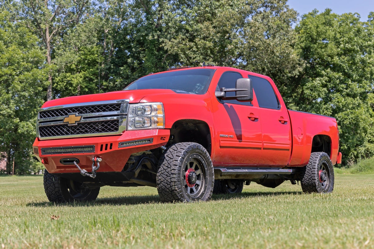 3.5 Inch Lift Kit Knuckle w/ Overloads Red Silverado/Sierra 2500HD/3500HD (11-19) Rough Country