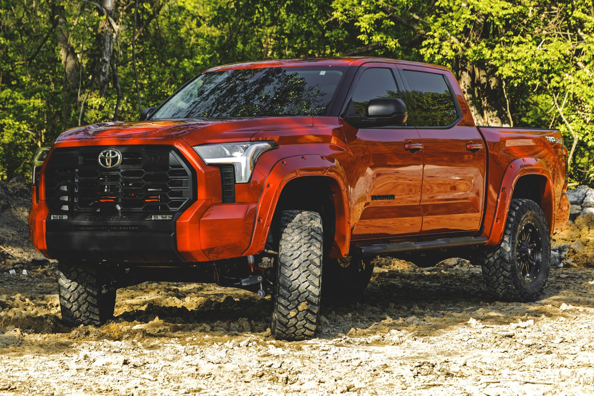 Defender Pocket Fender Flare Wind Chill Pearl Toyota Tundra (22-23) Rough Country