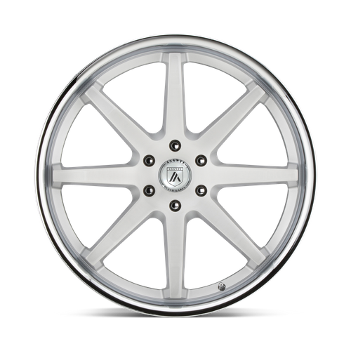 ABL32 22X9.5 6X5.5 BRUSH SLV CHR LP 30MM