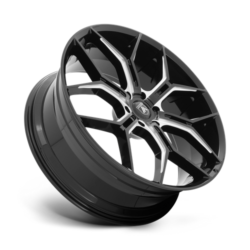 ABL38 22X9.5 6X120 G-BLK MILL 38MM