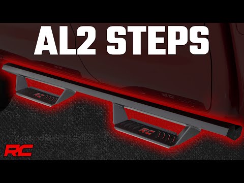 AL2 Drop Steps Crew Cab Nissan Frontier 2WD/4WD (05-23) Rough Country