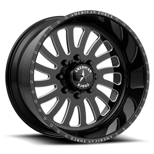 OCTANE 20X10 6X5.5 -25 BLACK R