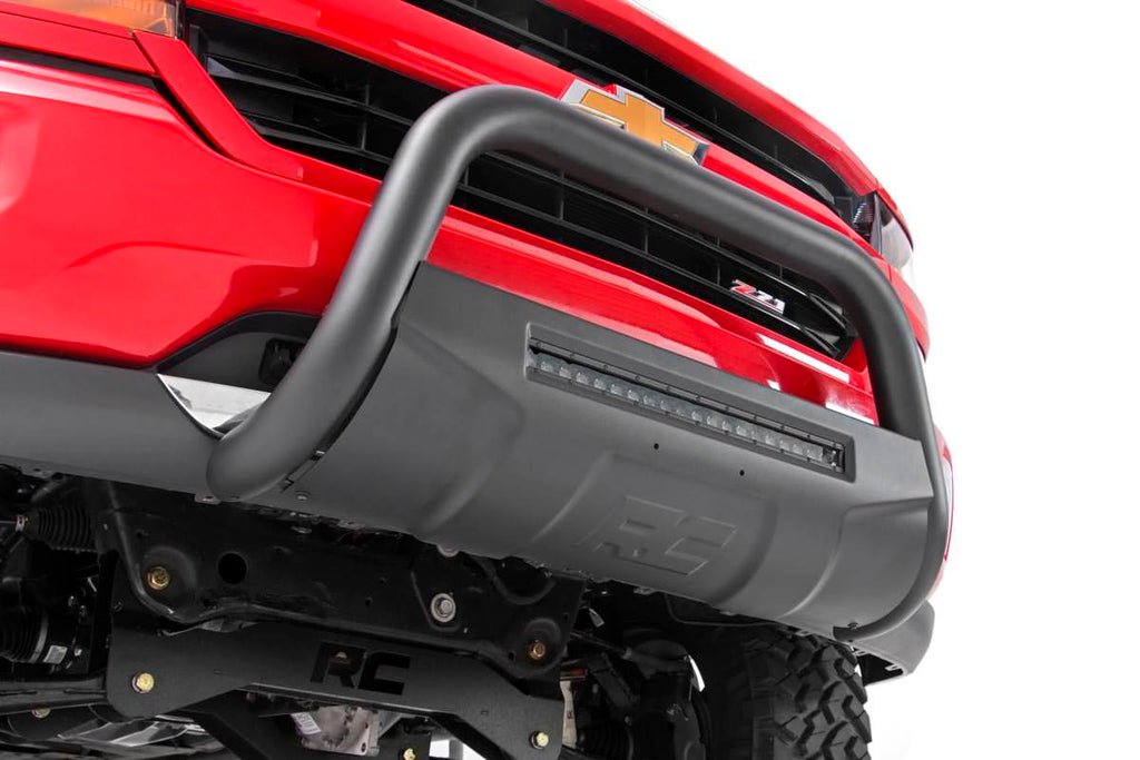 15-Up Colorado/Canyon Bull Bar w/LED Light Bar Black Rough Country