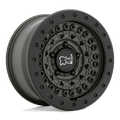 BARRICADE 17X8.5 5X4.5 76 OD-GRN-BLK -18