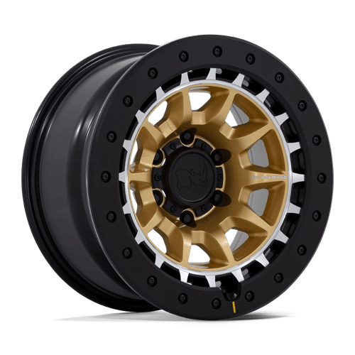 TUSK 17X8.5 5X5 71 +0 M-GOLD-MCH