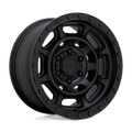 BR CONVOY 17X8.5 5X5.0 M-BLK -18MM