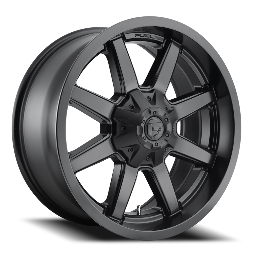 Aluminum Wheels 20X9 Maverick D436 Satin Black Fuel Off Road Wheels