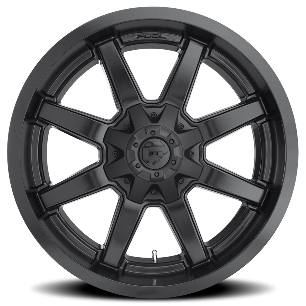 Aluminum Wheels 20X9 Maverick D436 Satin Black Fuel Off Road Wheels