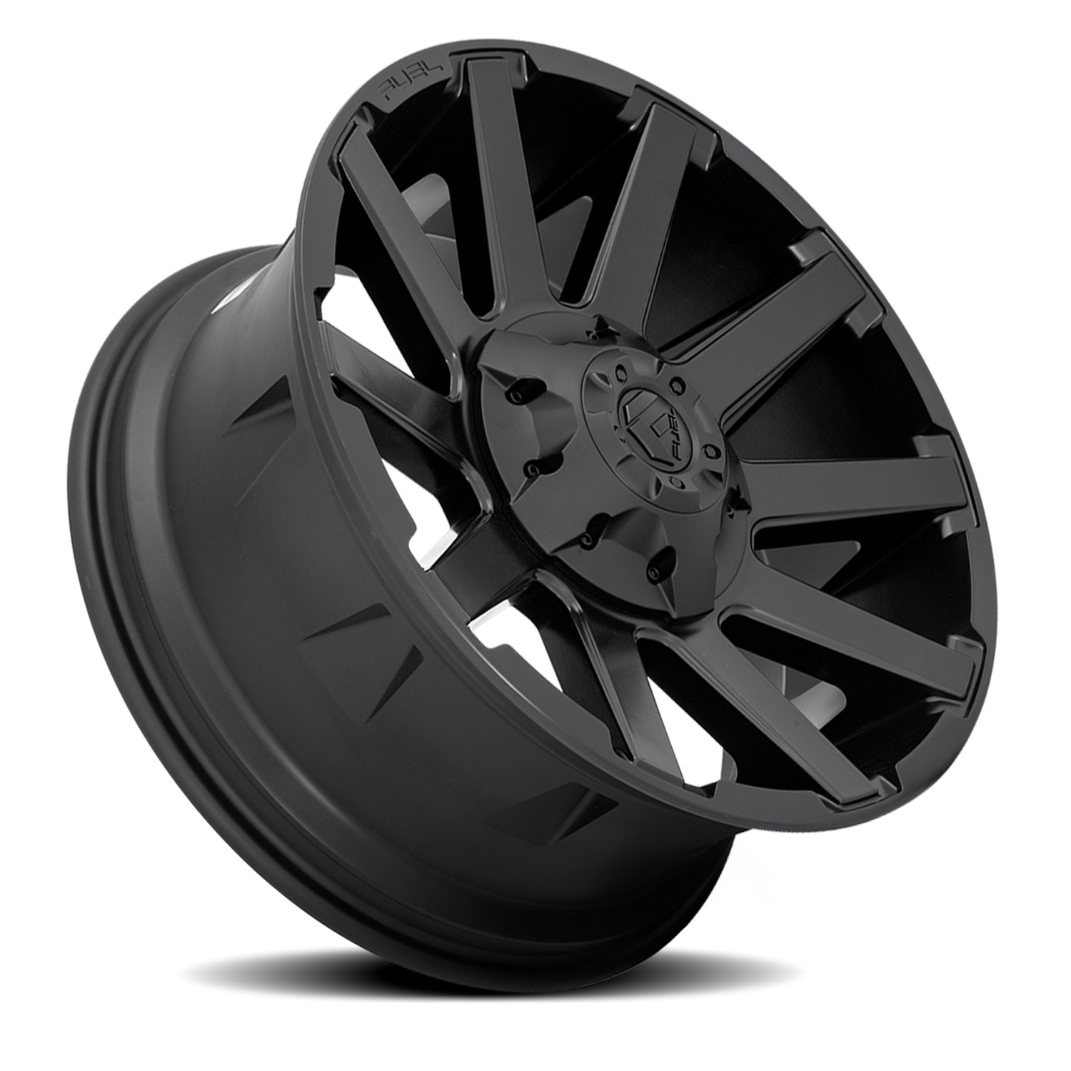 Aluminum Wheels 20X10 Contra D437 Matte Black Fuel Off Road Wheels