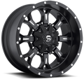 Aluminum Wheels 17X9 Krank D517 Matte Black/Milled Fuel Off Road Wheels