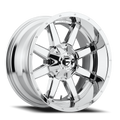 Aluminum Wheels 17X9 Maverick D536 Chrome Fuel Off Road Wheels