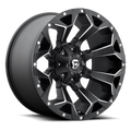 Aluminum Wheels 22X10 Assault D546 Matte Black Milled Fuel Off Road Wheels
