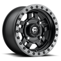 Aluminum Wheels 14X7 Anza UTV D557 Matte Black Beadlock Fuel Off Road Wheels