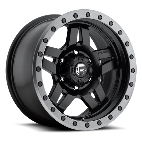 Aluminum Wheels 17X8.5 Anza D557 Matte Black Fuel Off Road Wheels
