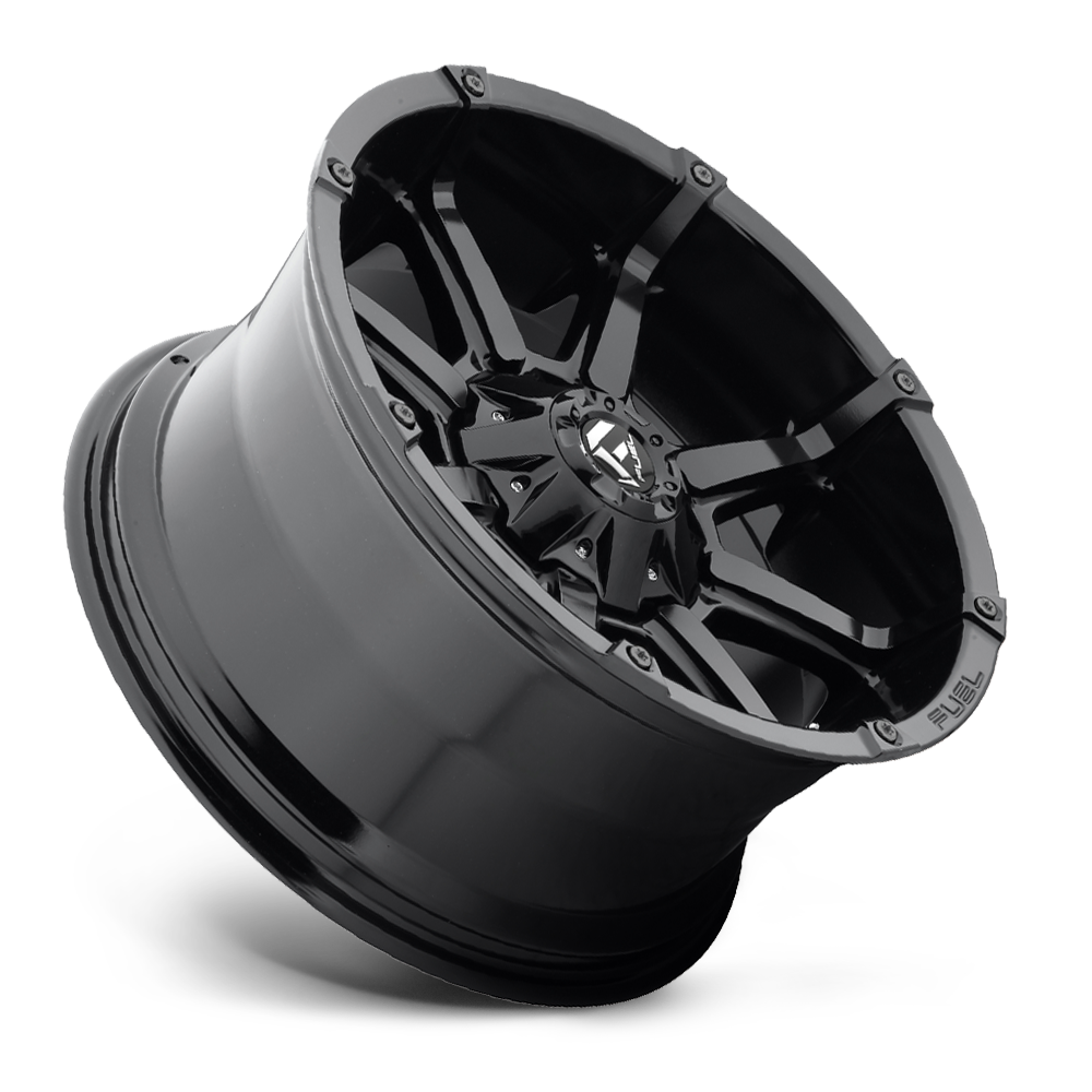 Aluminum Wheels 20X9 Coupler D575 Gloss Black Fuel Off Road Wheels