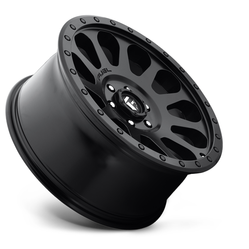 Aluminum Wheels 17X8.5 Vector D579 Matte Black Fuel Off Road Wheels