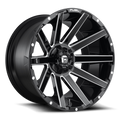 Aluminum Wheels 20X10 Contra D616 Matte Black/Milled Fuel Off Road Wheels