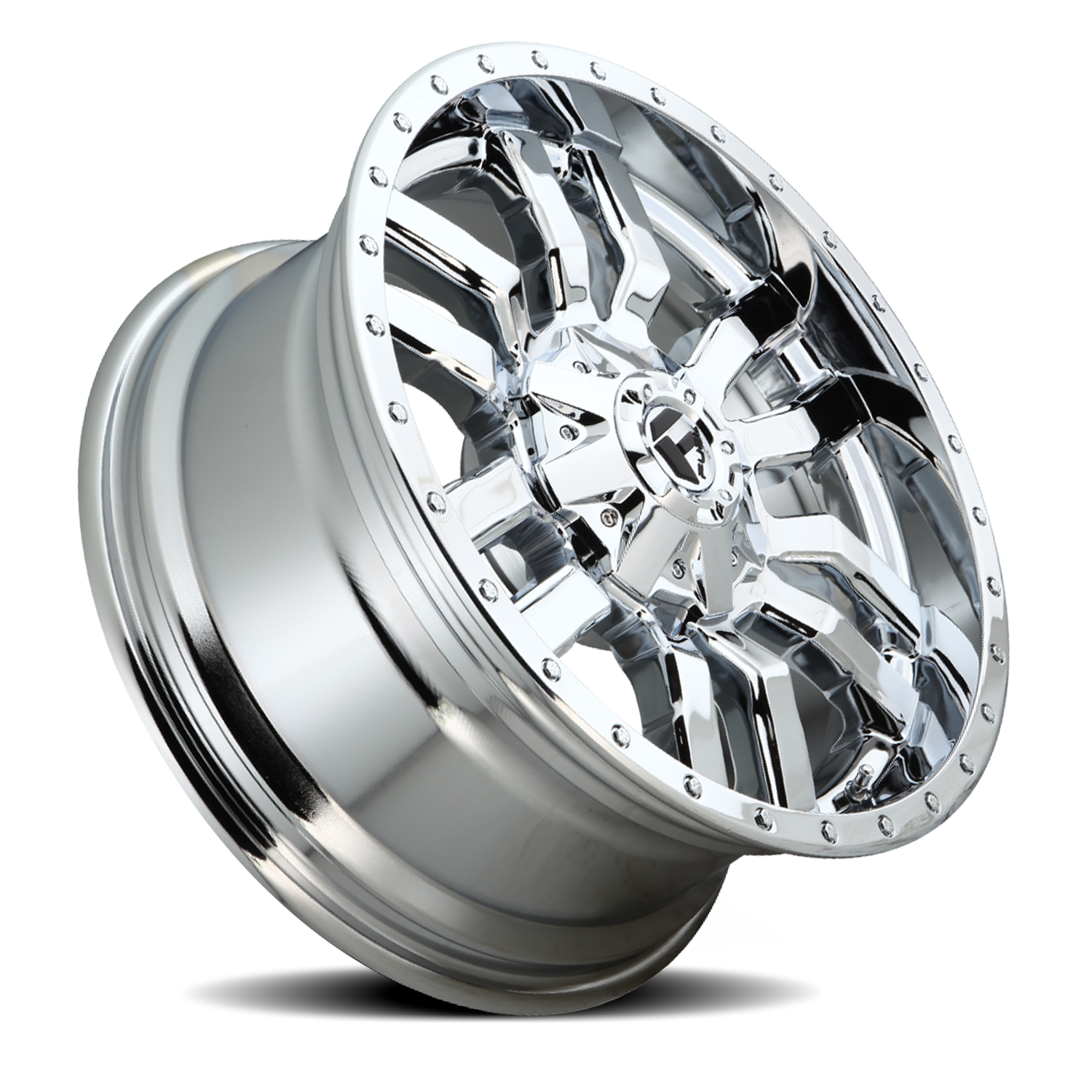 Aluminum Wheels 20X9 Sledge D631 Chrome Plated Fuel Off Road Wheels
