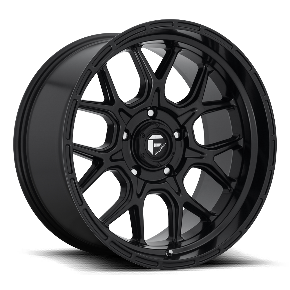 Aluminum Wheels 17X9 Tech D670 Matte Black Fuel Off Road Wheels