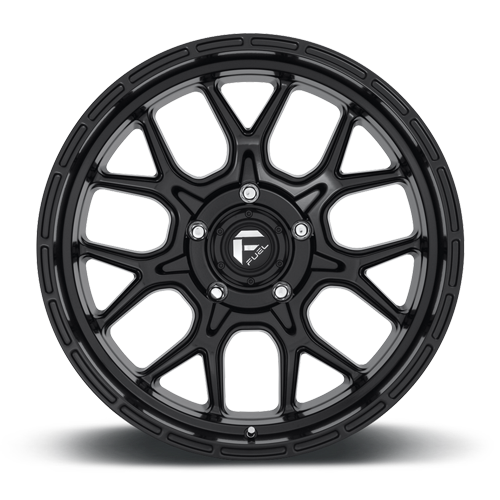 Aluminum Wheels 17X9 Tech D670 Matte Black Fuel Off Road Wheels