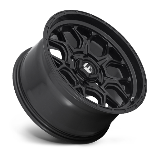 Aluminum Wheels 17X9 Tech D670 Matte Black Fuel Off Road Wheels