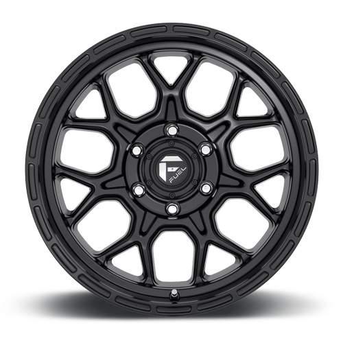 Aluminum Wheels 17X9 Tech D670 Matte Black Fuel Off Road Wheels
