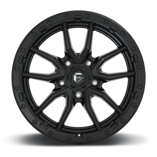 Aluminum Wheels 17X9 Rebel D679 Matte Black Fuel Off Road Wheels