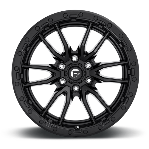 Aluminum Wheels 17X9 Rebel D679 Matte Black Fuel Off Road Wheels