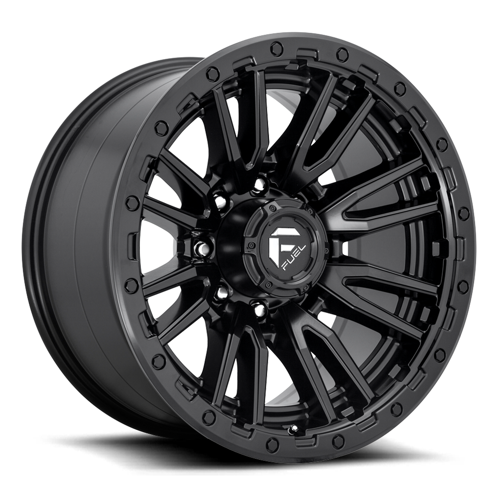 Aluminum Wheels 22X10 Rebel D679 Matte Black Fuel Off Road Wheels