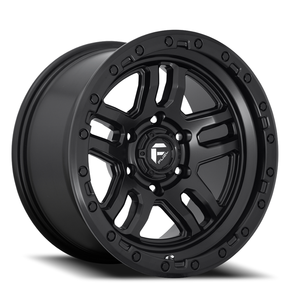 Aluminum Wheels 18X9 AMMO D700 Matte Black Fuel Off Road Wheels