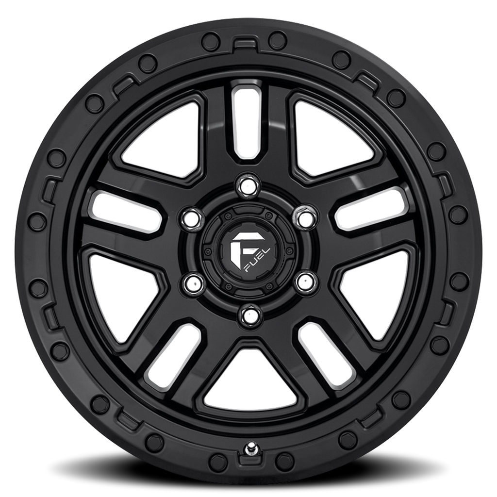 Aluminum Wheels 18X9 AMMO D700 Matte Black Fuel Off Road Wheels