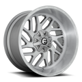 Aluminum Wheels 20X10 Triton Platinum D715 Brush Gunmetal Gray/Clear Tint Fuel Off Road Wheels