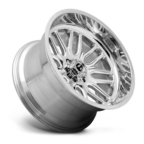 Aluminum Wheels 22X10 Ignite D721 High Luster Polished Fuel Off Road Wheels