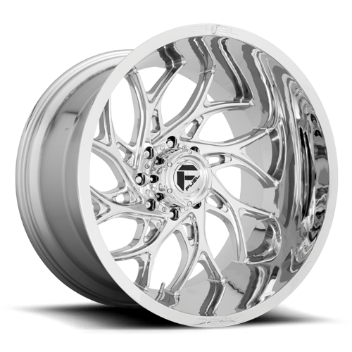 Aluminum Wheels 20X9 Runner D740 Chrome Fuel Off Road Wheels