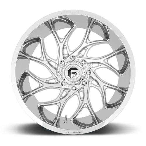 Aluminum Wheels 20X9 Runner D740 Chrome Fuel Off Road Wheels