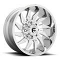 Aluminum Wheels 20X9 Saber D743 Chrome Fuel Off Road Wheels