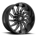 Aluminum Wheels 22X12 Saber D744 Gloss Black Milled Fuel Off Road Wheels