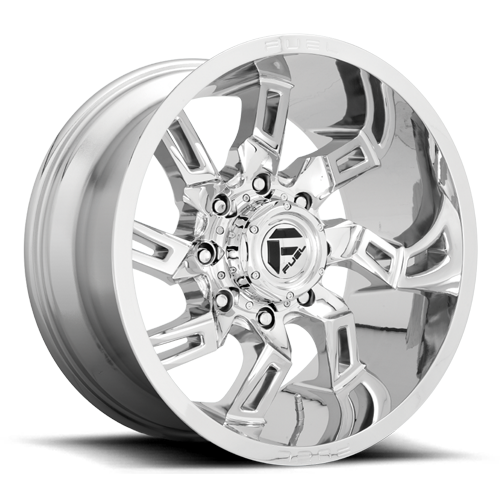 Aluminum Wheels 20X10 Lockdown D746 Chrome Fuel Off Road Wheels