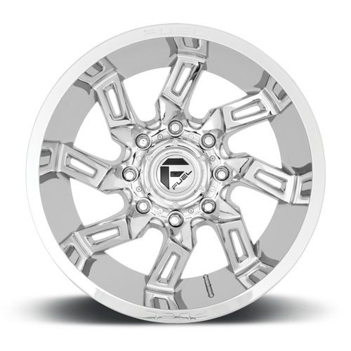 Aluminum Wheels 22X10 Lockdown D746 Chrome Fuel Off Road Wheels