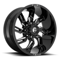 Aluminum Wheels 20X10 Lockdown D747 Gloss Black Milled Fuel Off Road Wheels