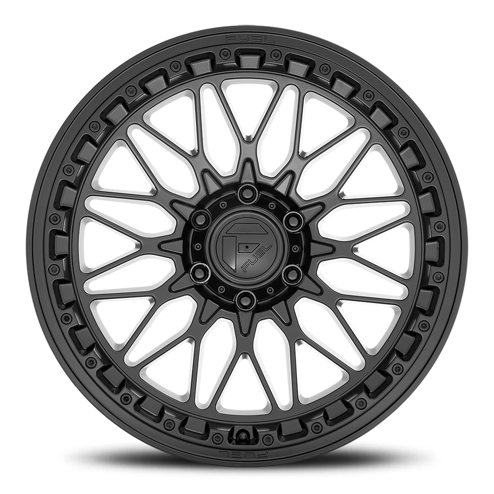 Aluminum Wheels 17X9 Trigger D757 Matte Black Fuel Off Road Wheels