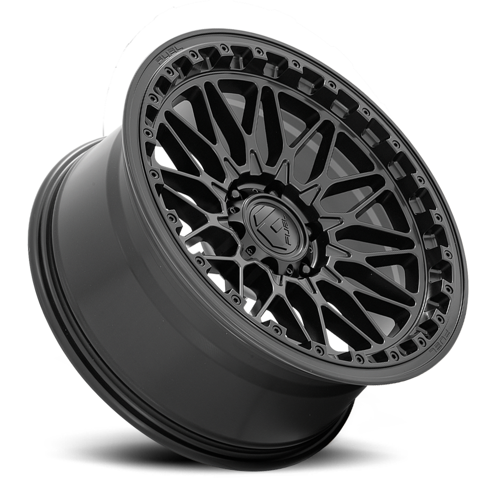 Aluminum Wheels 20X9 Trigger D757 Matte Black Fuel Off Road Wheels