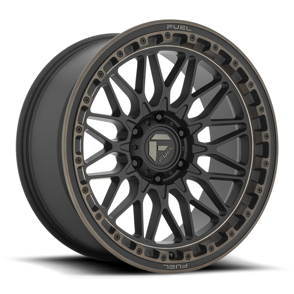 Aluminum Wheels 20X9 Trigger D759 Matte Black/Dark Tint Fuel Off Road Wheels
