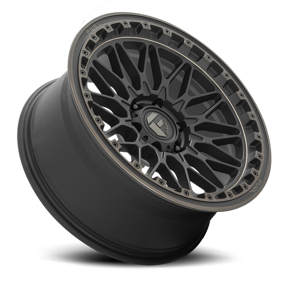 Aluminum Wheels 20X9 Trigger D759 Matte Black/Dark Tint Fuel Off Road Wheels