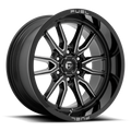 Aluminum Wheels 20X9 Clash 6 D761 Gloss Black Milled Fuel Off Road Wheels
